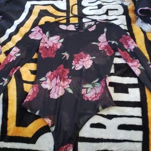 NWOT Windsor sheer bodysuit